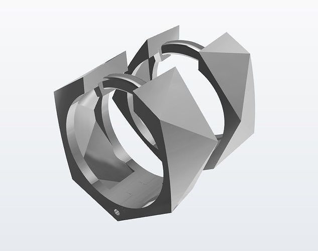 Earrings 3D print model