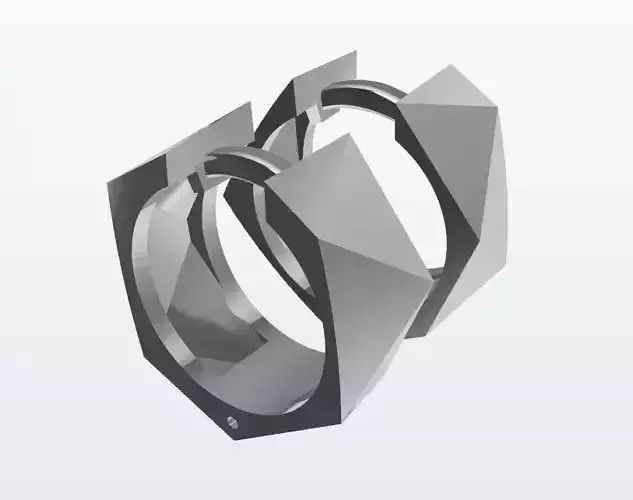 Earrings 3D print model