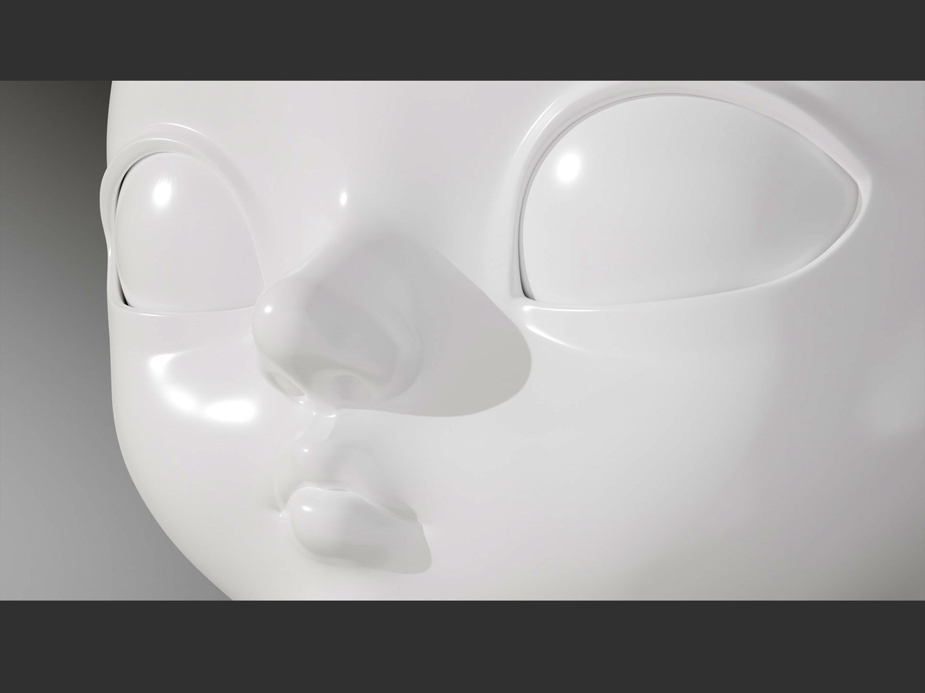 BJD doll 3D doll head model BETA002 3D print model 3D print model_2