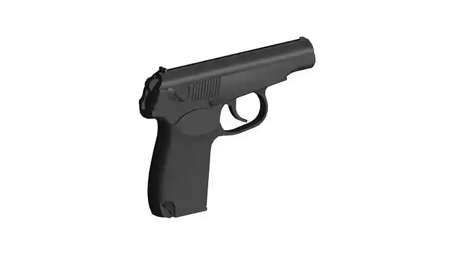 Makarov pistol 3D model
