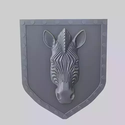 Zebra Animal Wall Zebra Animal Medallion 