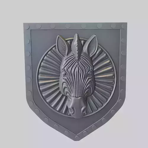 Zebra Animal Wall Zebra Animal Medallion 