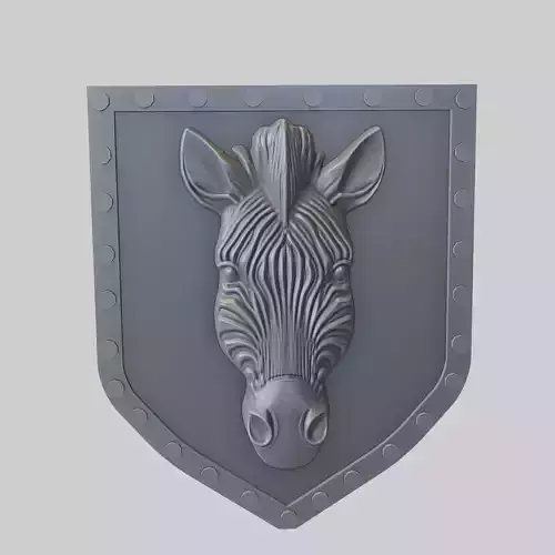 Zebra Animal Wall Zebra Animal Medallion 