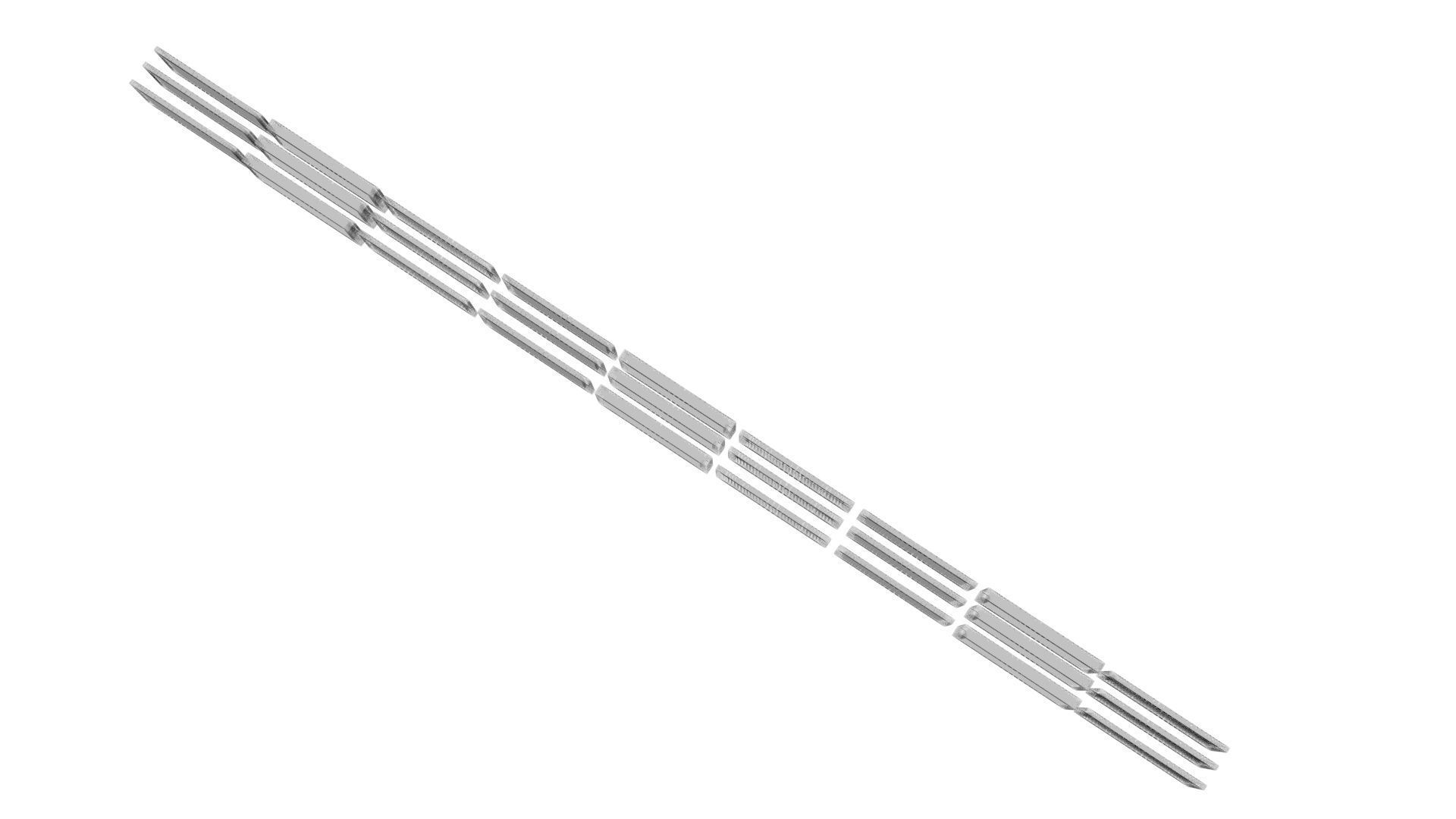 Colored Vent Covers Set 3D model_15