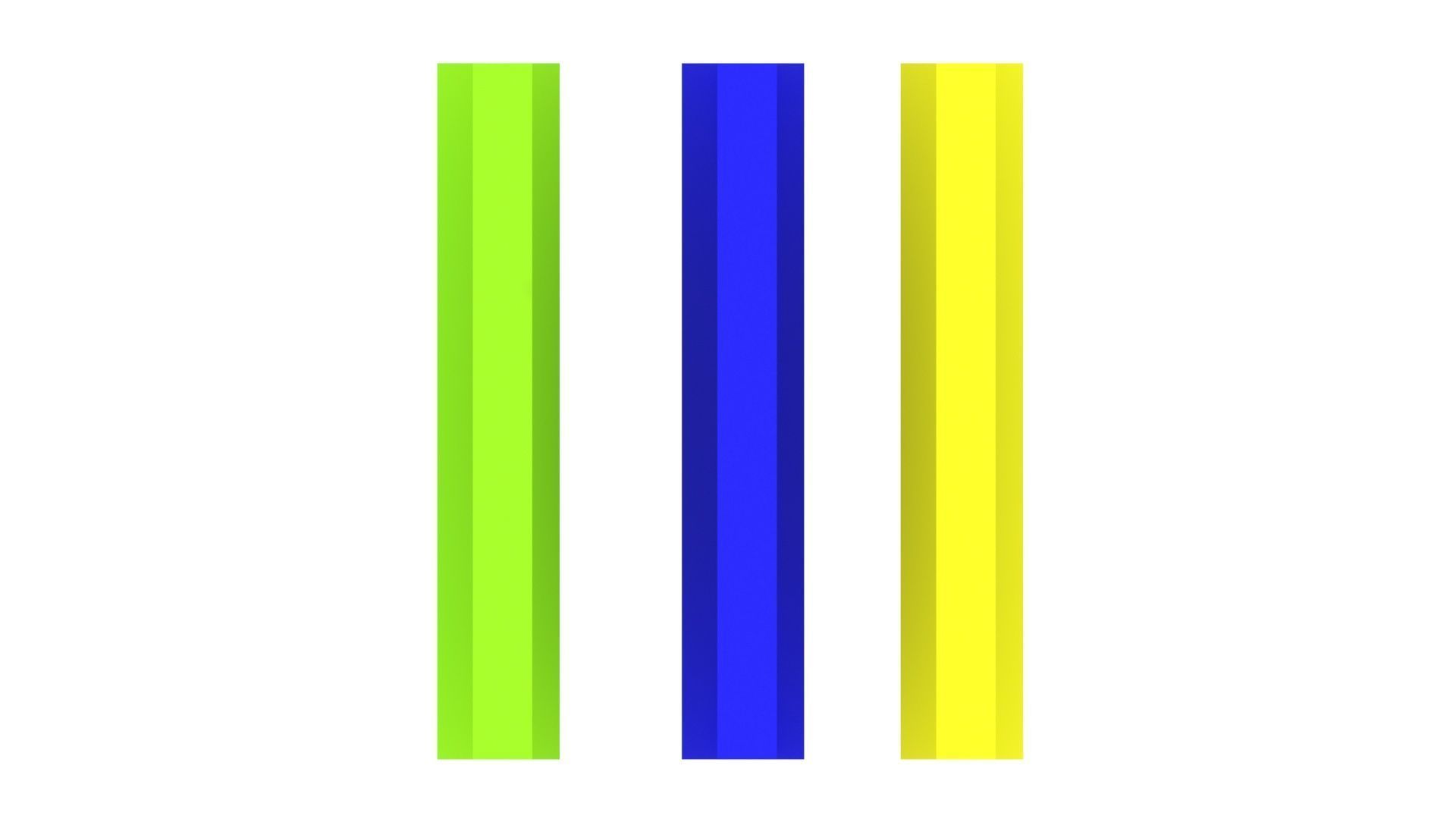 Colored Vent Covers Set 3D model_13