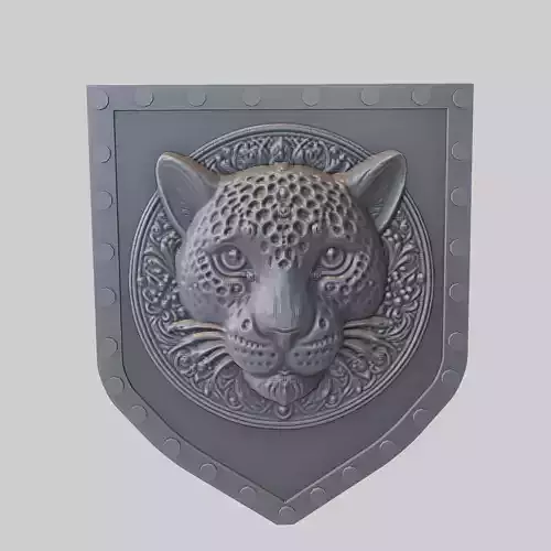 Leopard Animal Wall Leopard Animal Medallion 