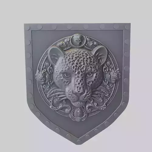 Leopard Animal Wall Leopard Animal Medallion 