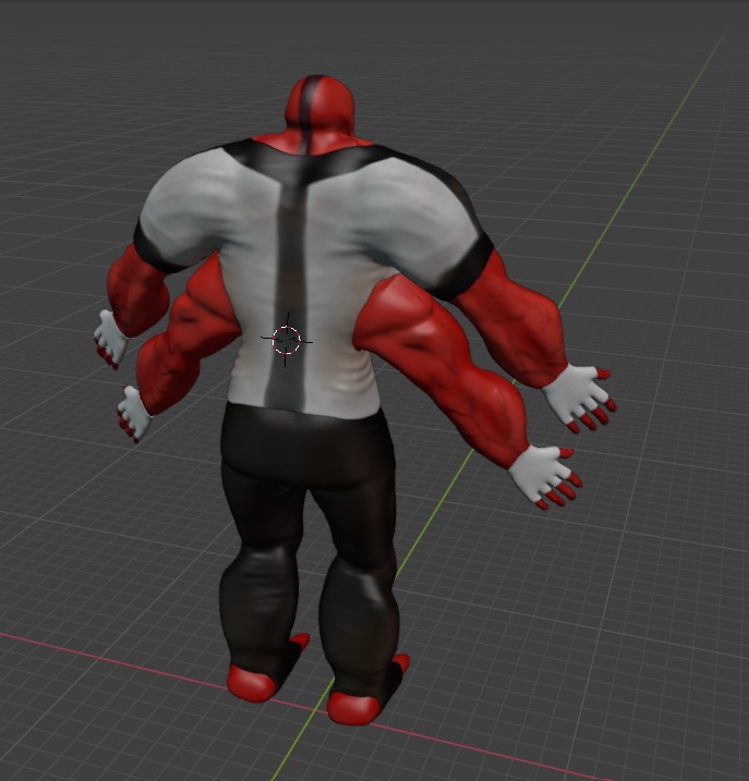 Ben 10 alien 3D model  Low-poly 3D model_4