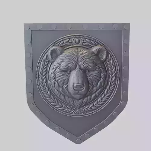 Bear Animal Wall Bear Animal Medallion 