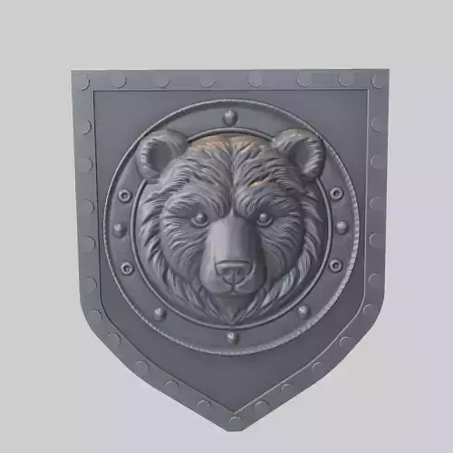 Bear Animal Wall Bear Animal Medallion 