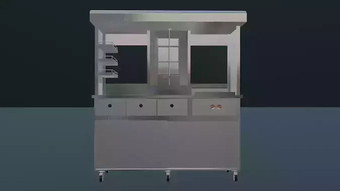 Shawarma Machine 3D model