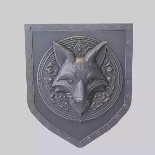 Fox Animal Wall Fox Animal Medallion 