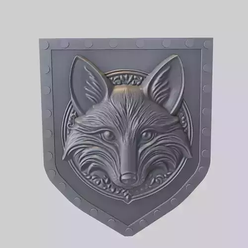 Fox Animal Wall Fox Animal Medallion 