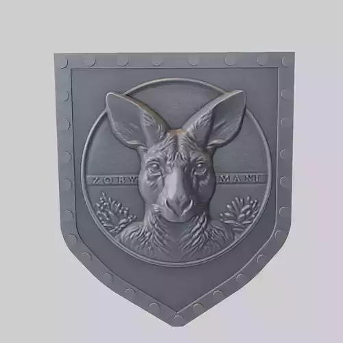 Kangaroo Animal Wall Kangaroo Animal Medallion 