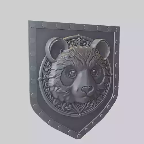 Panda Animal Wall Panda Animal Medallion 