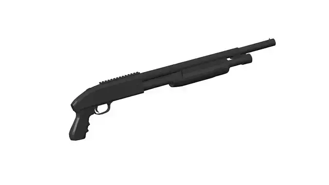 Mossberg 500 shotgun 3D model