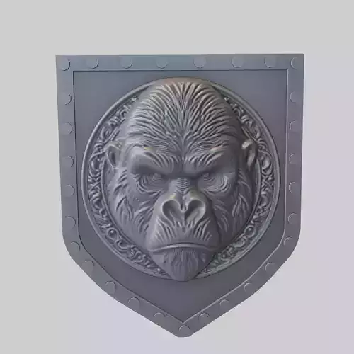 Gorilla Animal Wall Gorilla Animal Medallion 