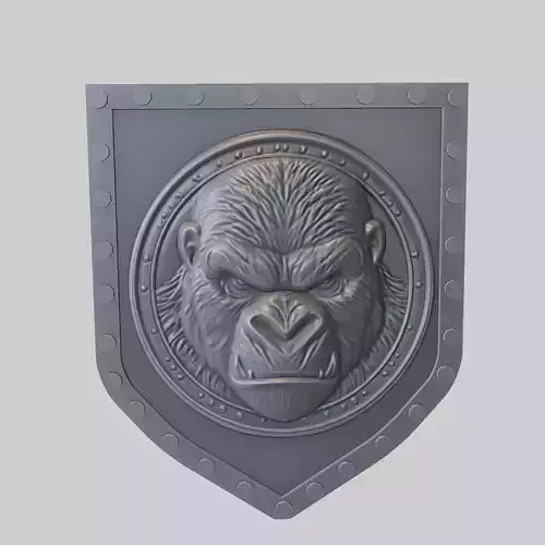Gorilla Animal Wall Gorilla Animal Medallion 