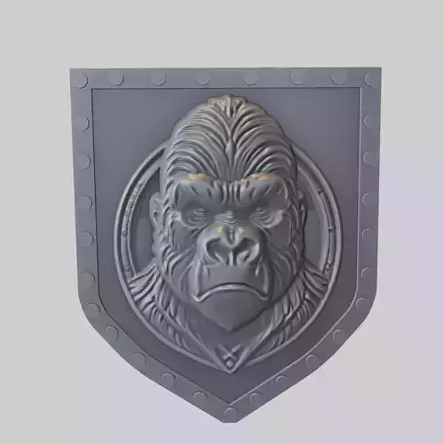 Gorilla Animal Wall Gorilla Animal Medallion 
