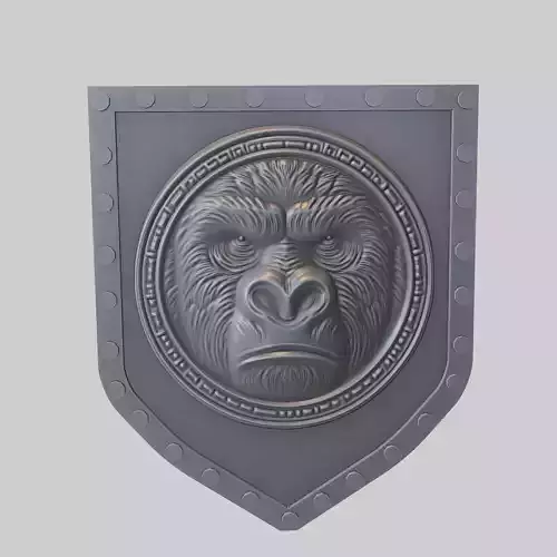 Gorilla Animal Wall Gorilla Animal Medallion 