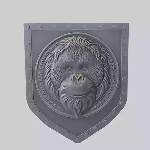 Orangutan Animal Wall Orangutan Animal Medallion 