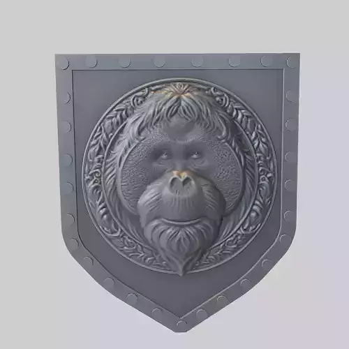 Orangutan Animal Wall Orangutan Animal Medallion 