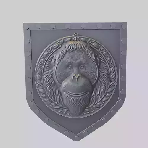Orangutan Animal Wall Orangutan Animal Medallion 