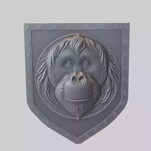 Orangutan Animal Wall Orangutan Animal Medallion 
