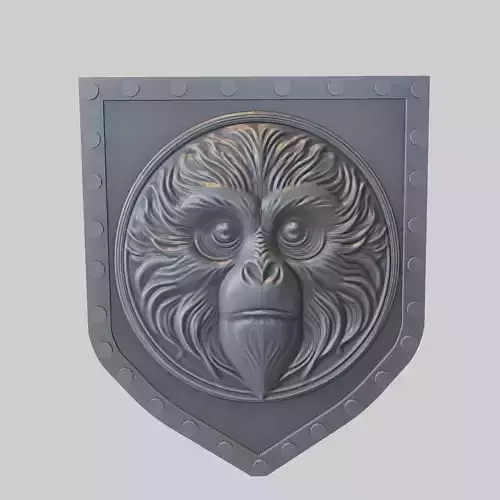 Gibbon Animal Wall Gibbon Animal Medallion 