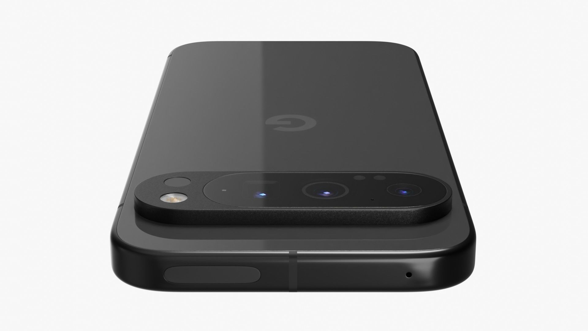 Google Pixel 9 Pro Obsidian Low-poly 3D model_4