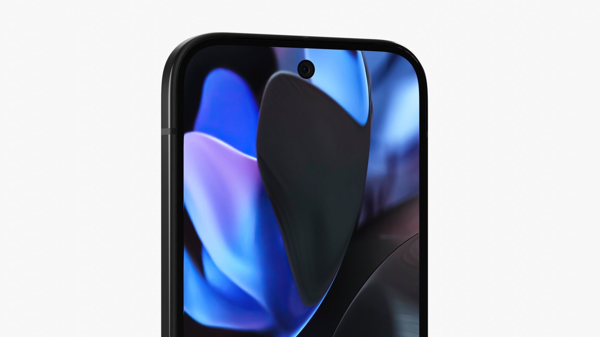 Google Pixel 9 Pro Obsidian Low-poly 3D model_6