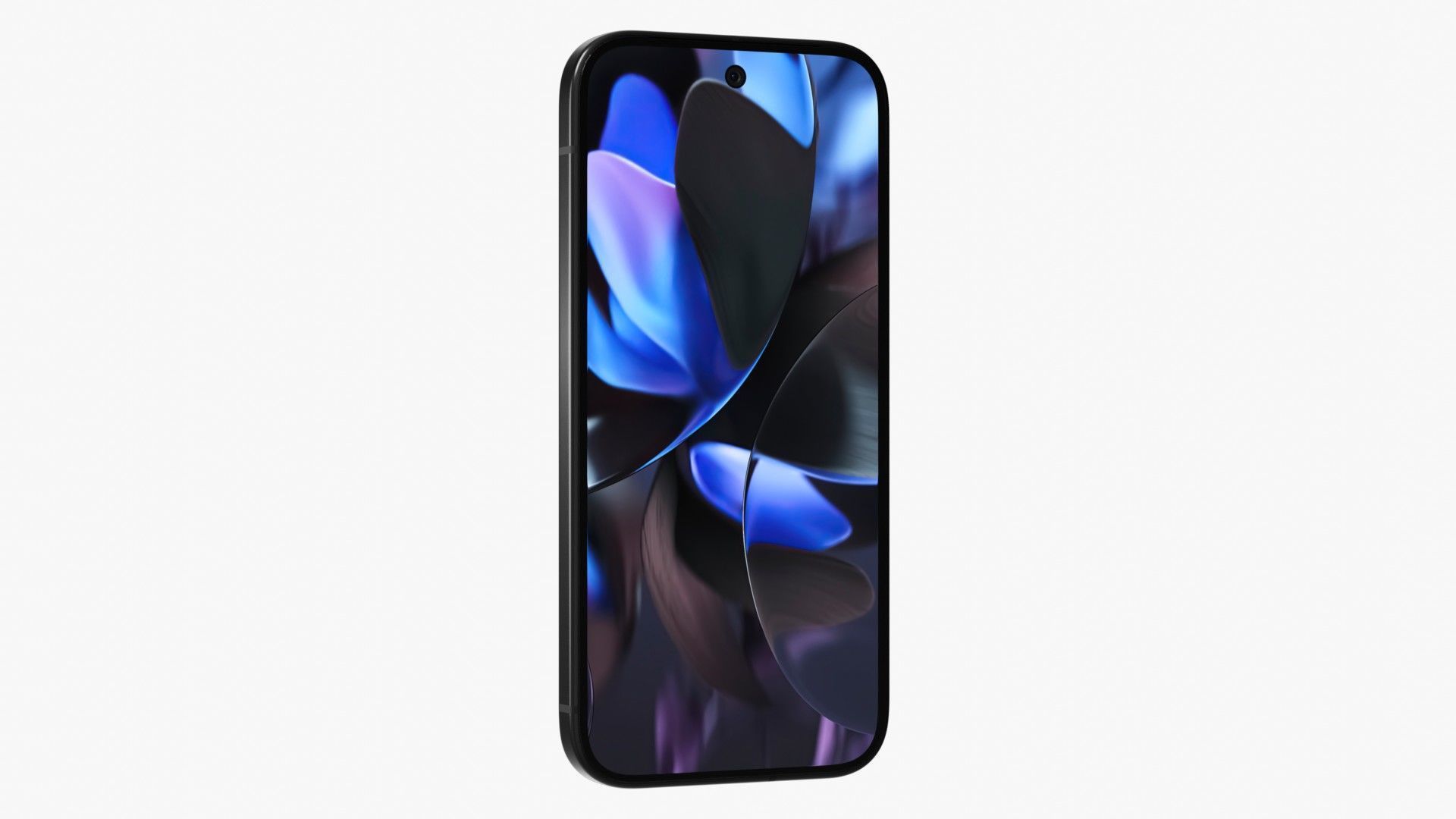 Google Pixel 9 Pro Obsidian Low-poly 3D model_8