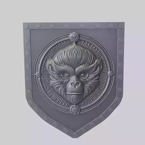 Gibbon Animal Wall Gibbon Animal Medallion 