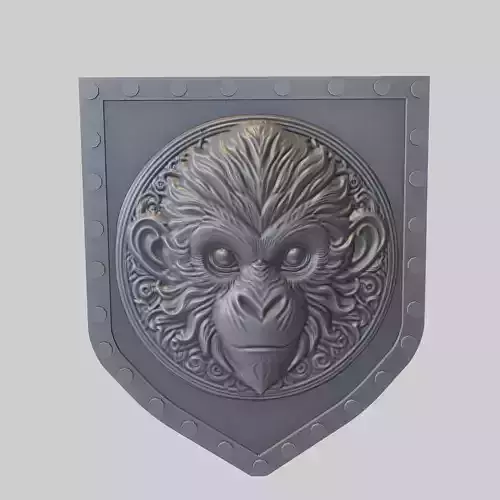 Monkey Animal Wall Monkey Animal Medallion 