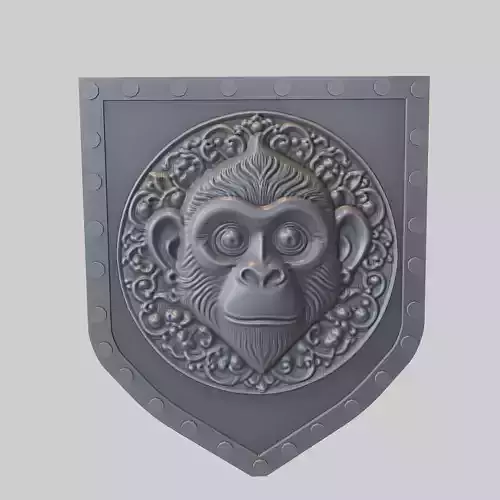 Monkey Animal Wall Monkey Animal Medallion 