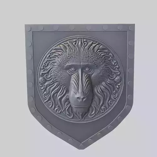 Baboon Animal Wall Baboon Animal Medallion 