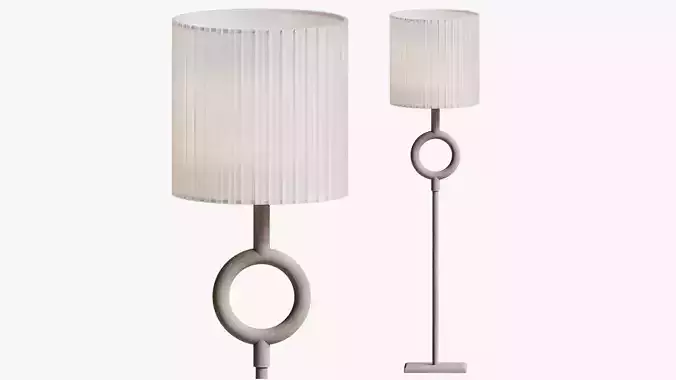 Ireland Floor Lamp 3D model