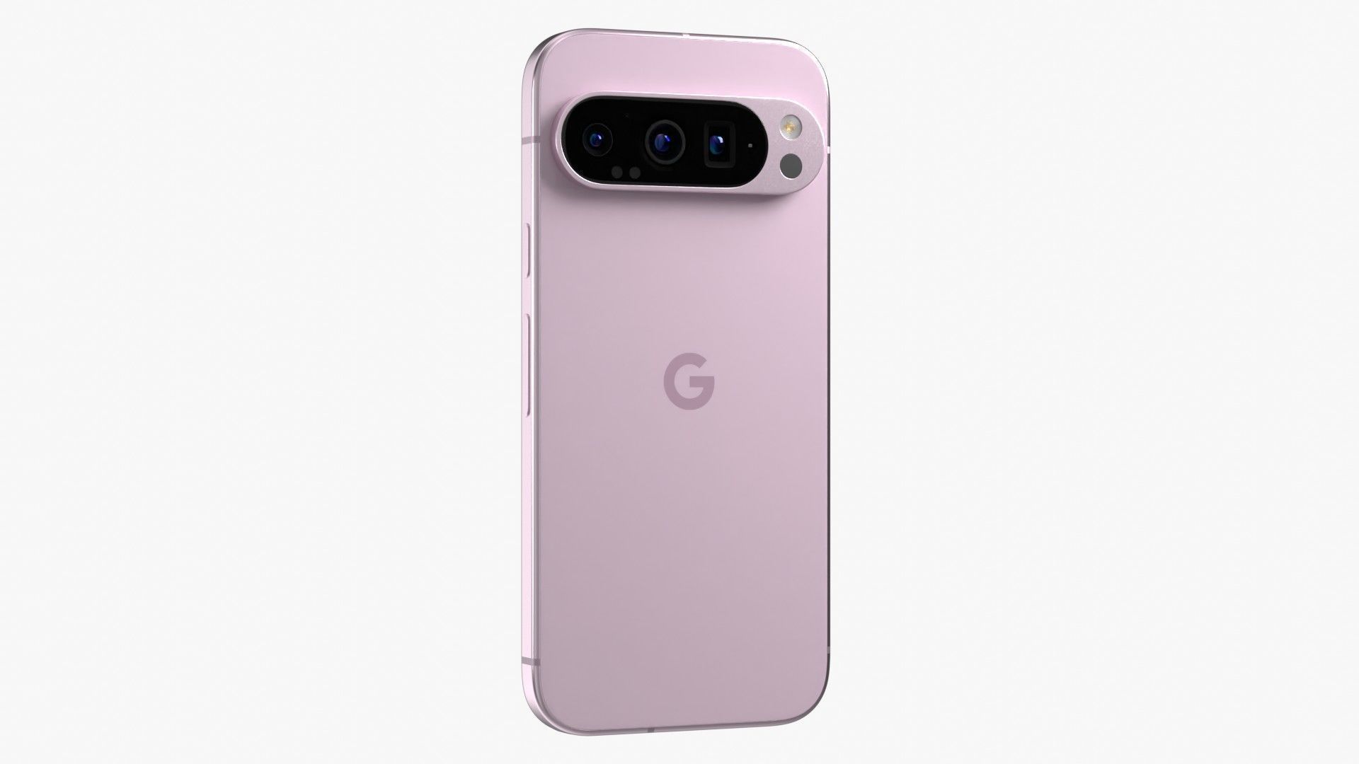Google Pixel 9 Pro Rose Quartz Low-poly 3D model_9