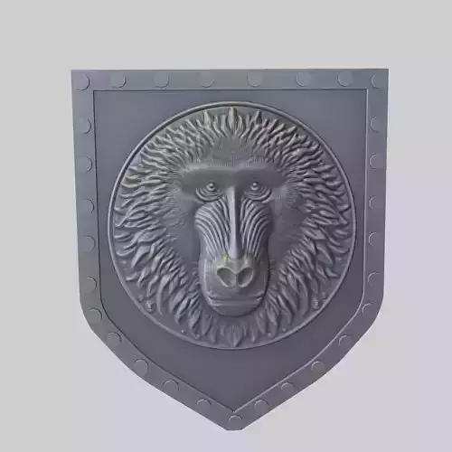Baboon Animal Wall Baboon Animal Medallion 