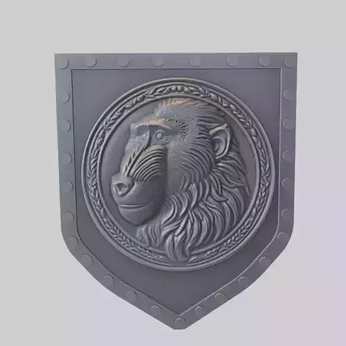 Baboon Animal Wall Baboon Animal Medallion 