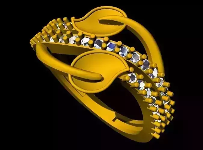 Cluster Ring 3dm file