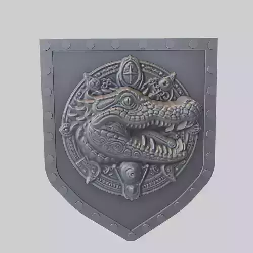 Alligator Animal Wall Alligator Animal Medallion 