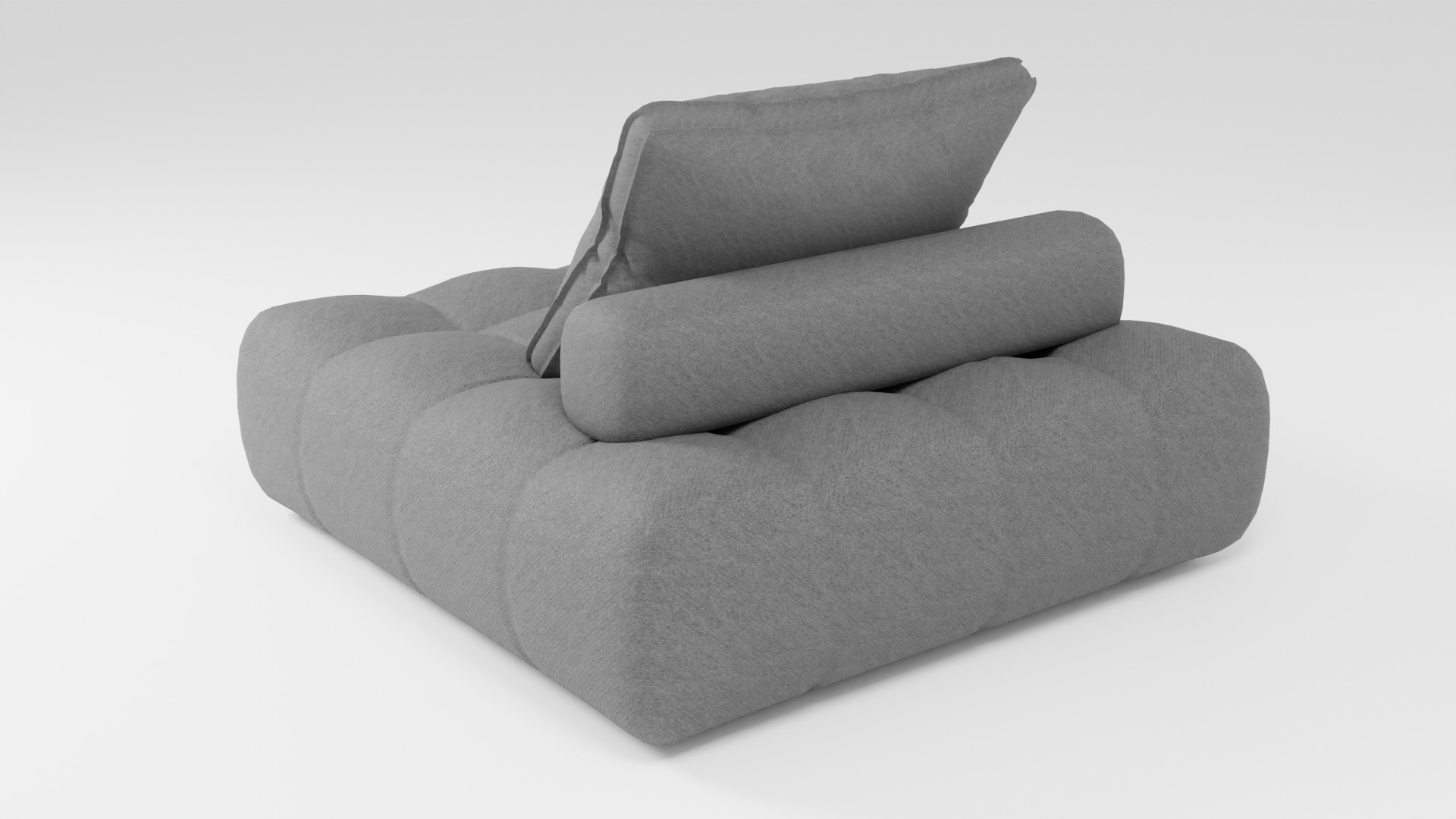 Modular sofa in dark tones in a modern Scandinavian style 3D model_3