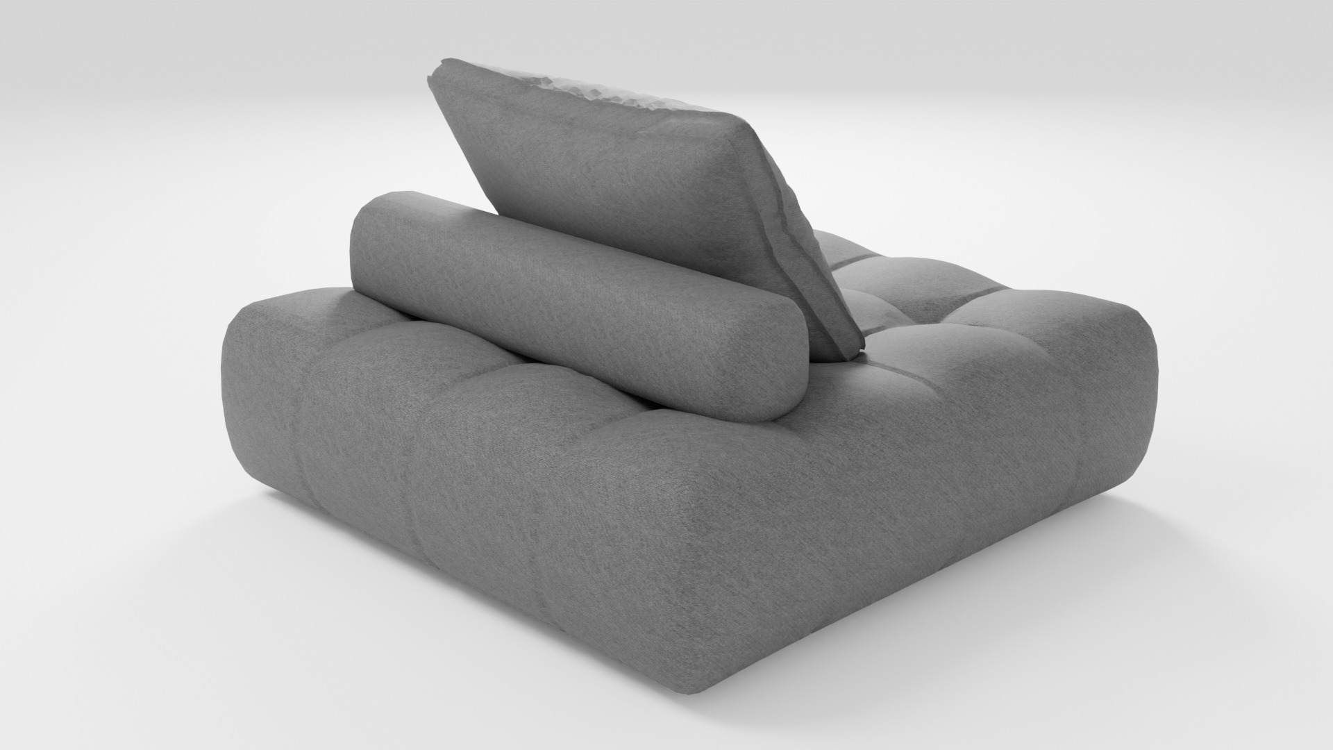 Modular sofa in dark tones in a modern Scandinavian style 3D model_2