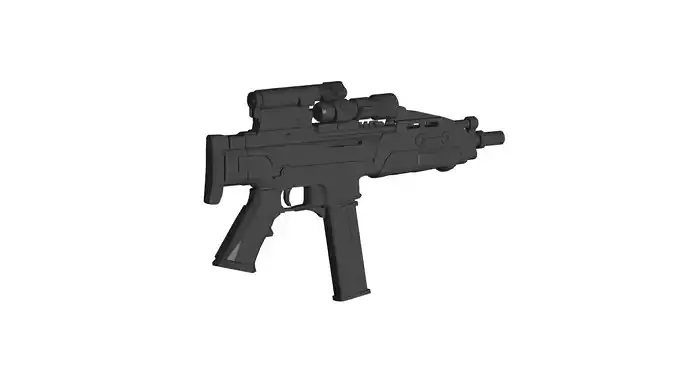 9mm X-86 submachine gun