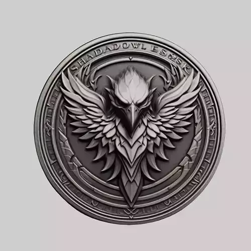 Hawk Animal Head Hawk Animal Medallion 