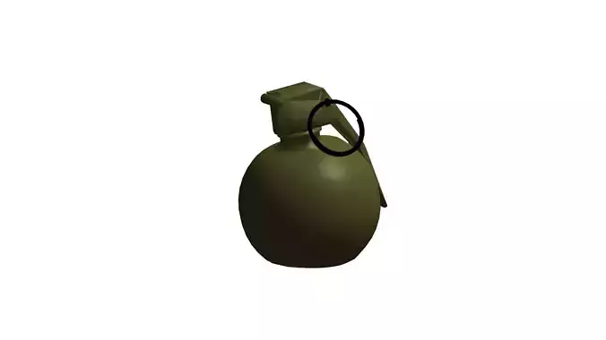 M67 grenade 3D model