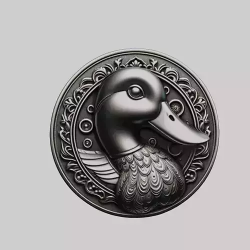 Goose Animal Head Goose Animal Medallion 