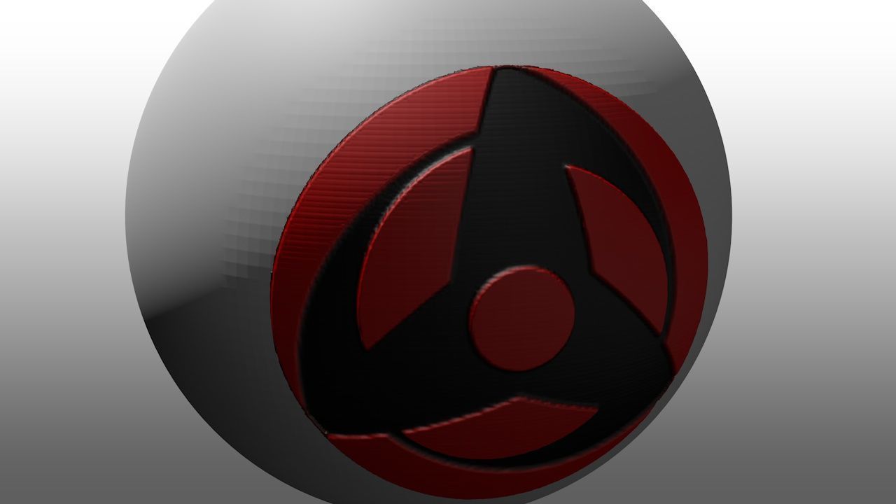 Mangekyo Sharingan Kakashi Hatake-Obito Uchiha 3D print model_6