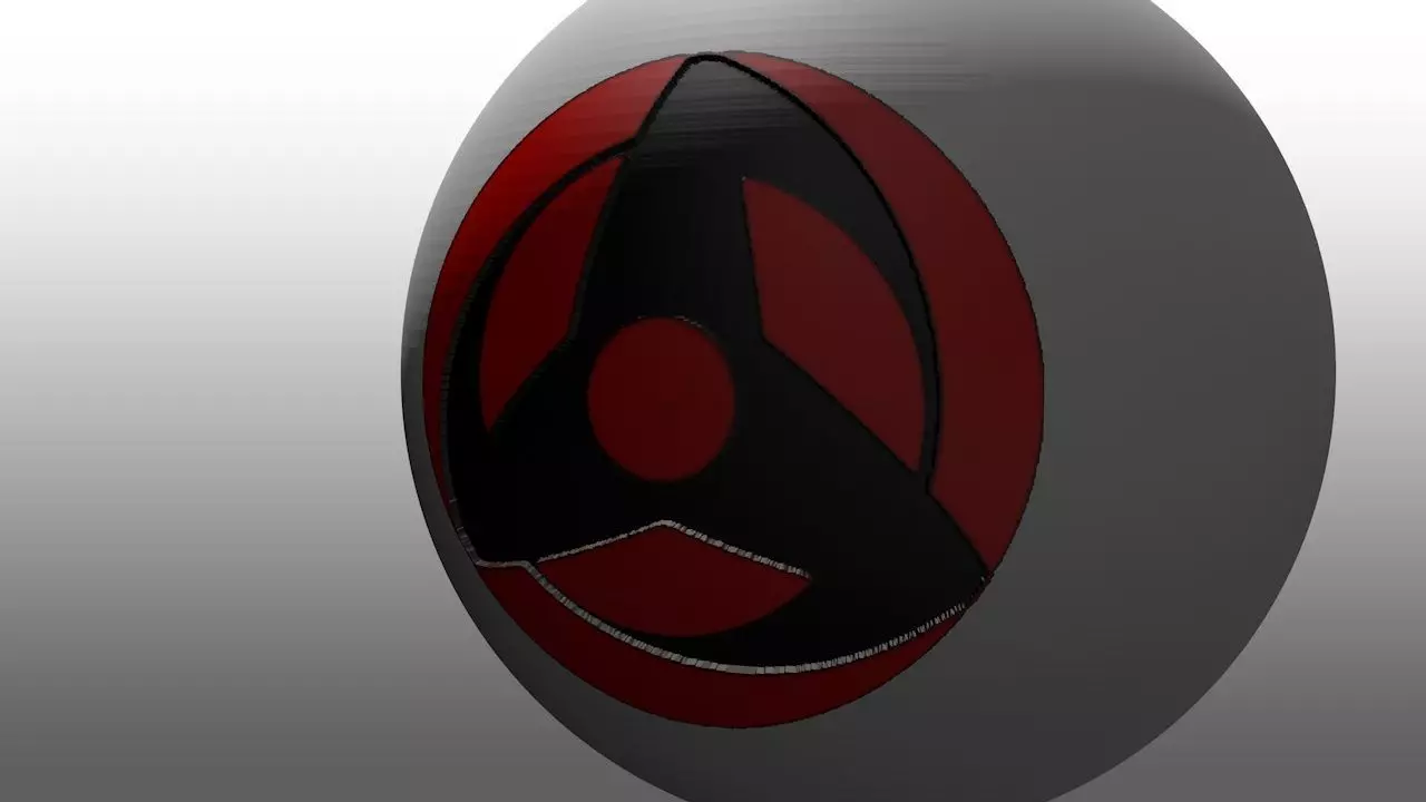 Mangekyo Sharingan Kakashi Hatake-Obito Uchiha 3D print model_0